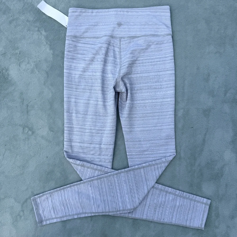 Athleta high rise jacquard chaturanga leggings - Picture 3 of 7